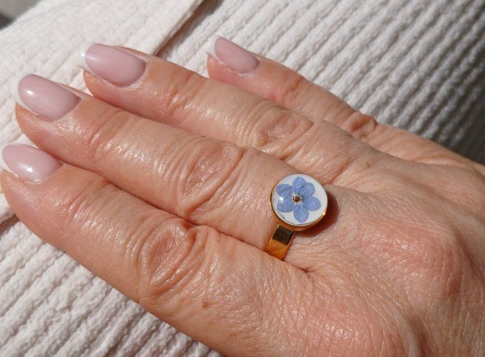 Bague Myosotis