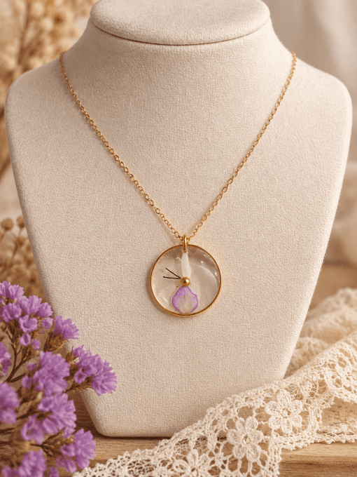 Collier Bigoudène Hortensia