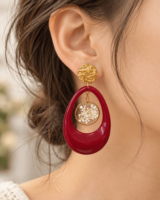 Boucles d'oreilles Seventies
